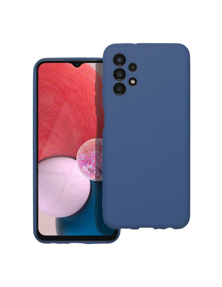 COQUE SILICONE pour SAMSUNG Galaxy A13 4G BLEU