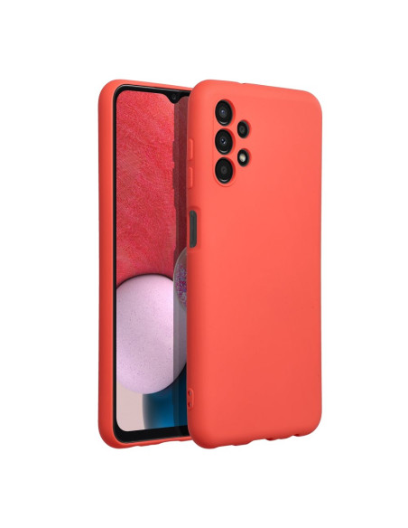 COQUE SILICONE pour SAMSUNG Galaxy A13 4G pêche