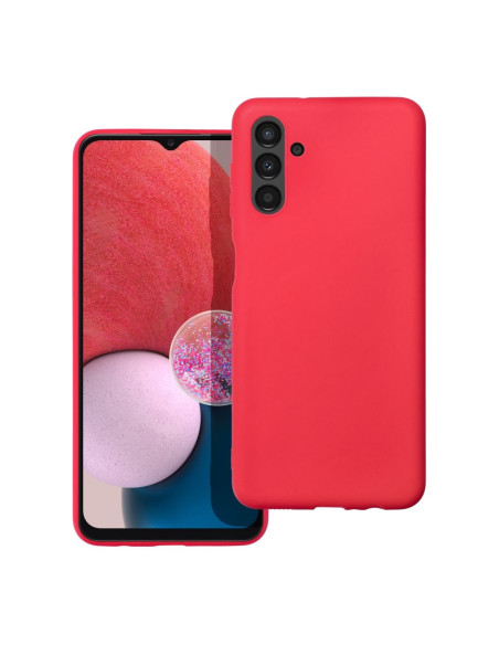 Coque SOFT pour SAMSUNG Galaxy A13 4G rouge