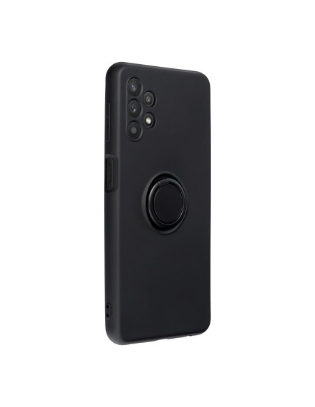Coque SILICONE RING pour SAMSUNG Galaxy A13 4G noir
