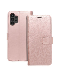 Etui MEZZO Book pour SAMSUNG A13 4G mandala or rose