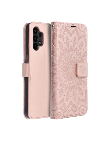 Etui MEZZO Book pour SAMSUNG A13 4G mandala or rose