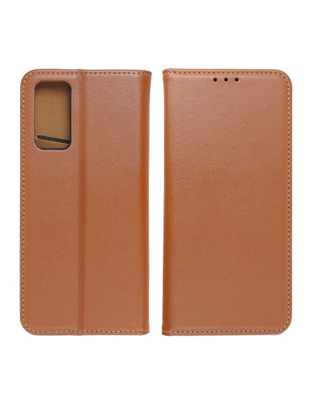 Étui en cuir SMART PRO pour SAMSUNG A13 4G marron