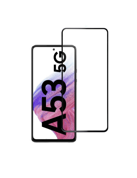 VERRE TREMPE Blue Star 5D - SAM A53 5G (full glue) NOIR