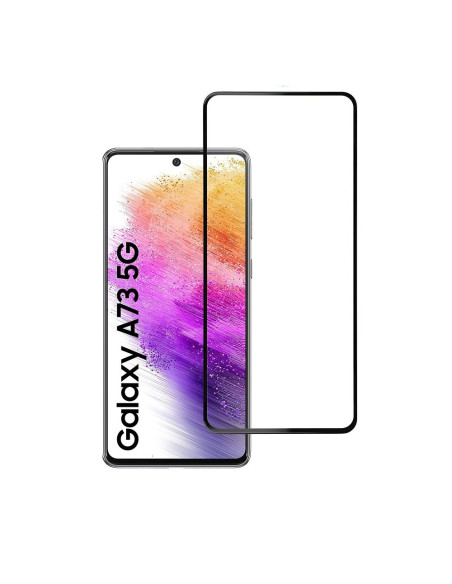 VERRE TREMPE Blue Star 5D - SAM A73 5G (full glue) NOIR