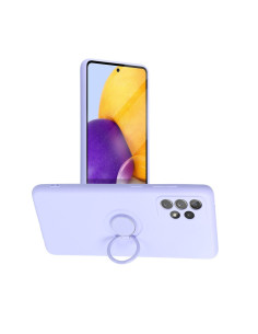 Coque SILICONE RING pour SAMSUNG Galaxy A53 5G violet