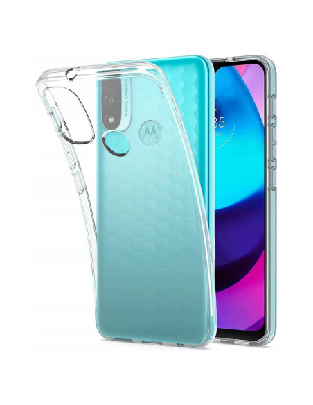 Coque BACK CASE Ultra Slim 0,5mm pour MOTOROLA E20 TRANSPARENT