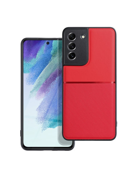 Coque NOBLE pour SAMSUNG S21 FE rouge