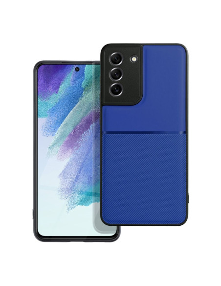 Coque NOBLE pour SAMSUNG S21 FE bleu