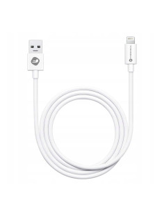 FORCELL Câble USB A vers Lightning 8 broches 1A C316 TUBA blanc 1 mètre 2