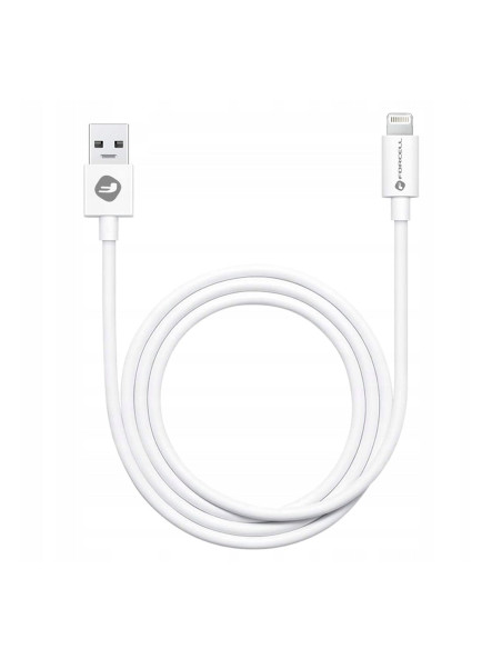 FORCELL Câble USB A vers Lightning 8 broches 1A C316 TUBA blanc 1 mètre