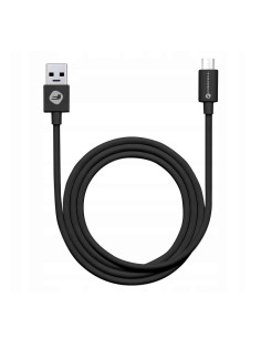 FORCELL Câble USB à Micro 2,4A C321 TUBA noir 1 mètre 2