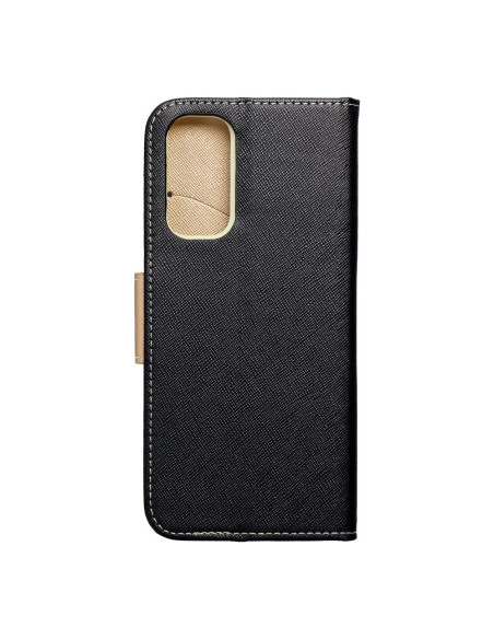 Etui Fancy Book pour XIAOMI Redmi NOTE 11 / 11S noir / or
