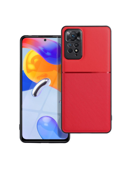 Coque NOBLE pour XIAOMI Redmi NOTE 11 PRO / 11 PRO 5G rouge