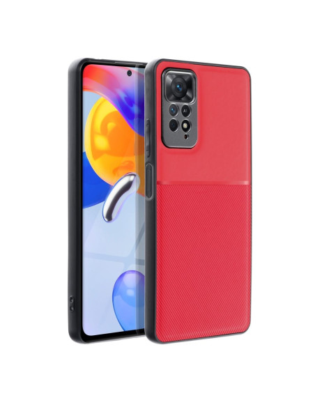 Coque NOBLE pour XIAOMI Redmi NOTE 11 PRO / 11 PRO 5G rouge