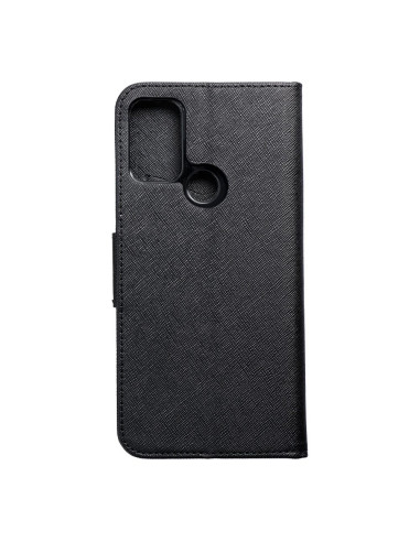 Etui Fancy Book pour MOTOROLA G31 noir