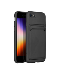COQUE pour IPHONE 7 / 8 / SE 2020 / SE 2022 noir 2