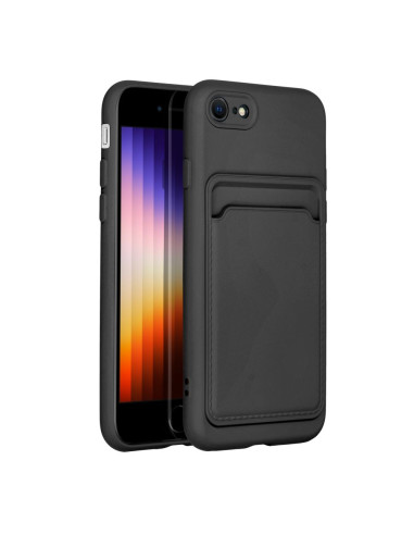 COQUE pour IPHONE 7 / 8 / SE 2020 / SE 2022 noir
