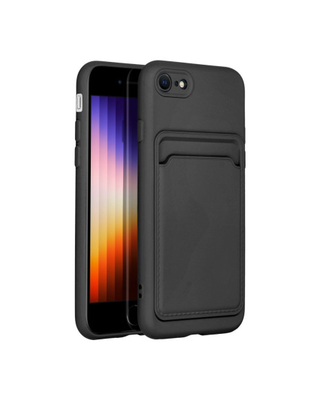 COQUE pour IPHONE 7 / 8 / SE 2020 / SE 2022 noir