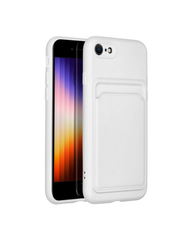 COQUE pour IPHONE 7 / 8 / SE 2020 / SE 2022 blanc