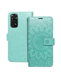 Etui MEZZO Book pour XIAOMI Redmi NOTE 11 / 11S mandala vert