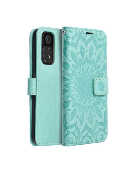Etui MEZZO Book pour XIAOMI Redmi NOTE 11 / 11S mandala vert