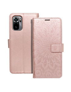 Etui MEZZO Book pour XIAOMI Redmi NOTE 11 / 11S mandala or-rose