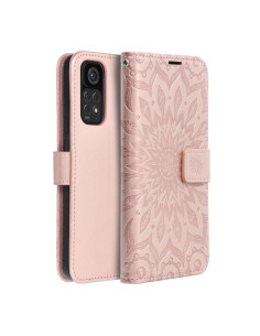 Etui MEZZO Book pour XIAOMI Redmi NOTE 11 / 11S mandala or-rose 2