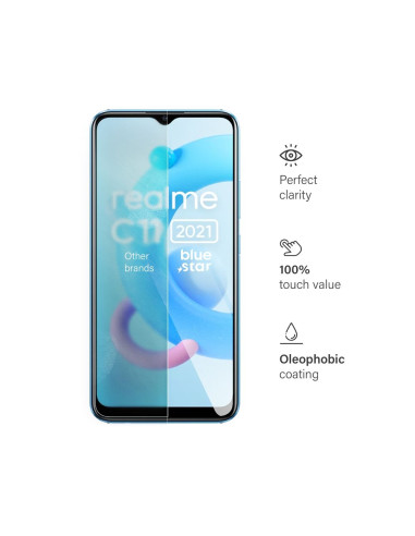 VERRE TREMPE Blue Star- Realme C11