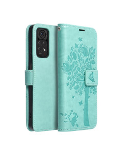 Etui MEZZO Book pour XIAOMI Redmi NOTE 11 PRO / 11 PRO 5G arbre vert 2