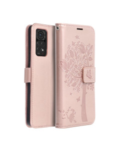 Etui MEZZO Book pour XIAOMI Redmi NOTE 11 PRO / 11 PRO 5G mandala or-rose 2