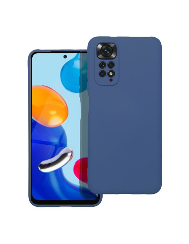 COQUE SILICONE pour XIAOMI Redmi NOTE 11 / 11S BLEU