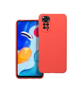 COQUE SILICONE pour XIAOMI Redmi NOTE 11 / 11S pêche