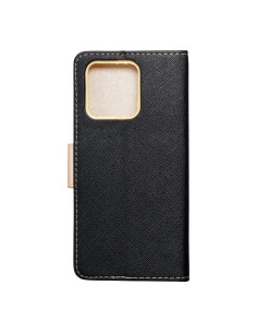 FANCY Book case for XIAOMI Redmi 10c black / gold 2