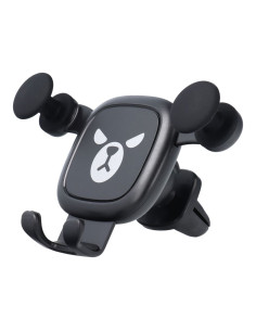 Support voiture à gravitation pour grille BAD BEAR noir