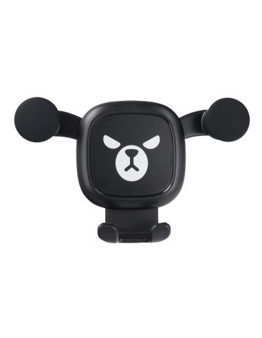 Support voiture à gravitation pour grille BAD BEAR noir