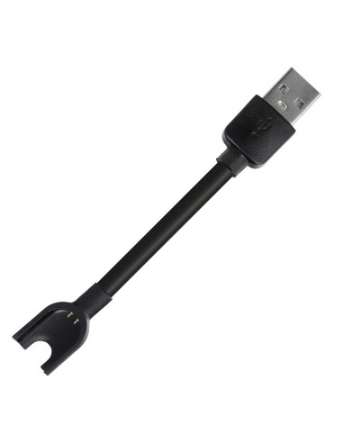 Xiaomi Mi Band 3 câble de charge USB noir 15 cm ± 1 cm