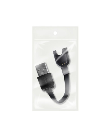 Xiaomi Mi Band 3 câble de charge USB noir 15 cm ± 1 cm