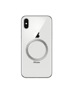 Plaques universelles / anneaux / aimants magnétiques compatibles avec MagSafe argent