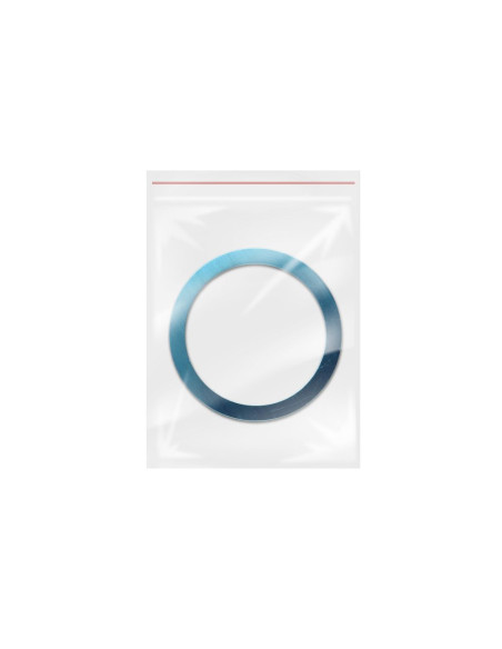 Plaques universelles / anneaux / aimants magnétiques compatibles avec MagSafe argent