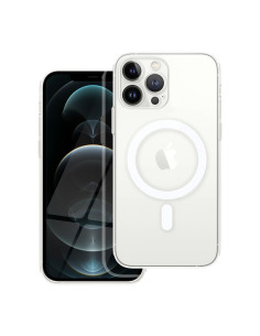 CLEAR MAG COVER Coque avec protection de l'appareil photo compatible avec MagSafe pour IPHONE 12 Pro Max transparent