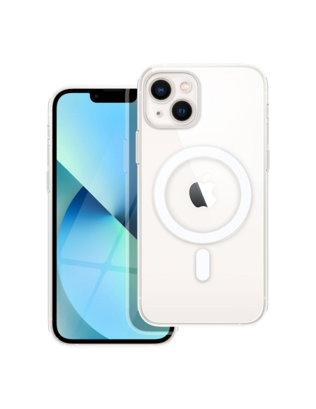 CLEAR MAG COVER avec protection de l'appareil photo compatible avec MagSafe pour IPHONE 13 transparent