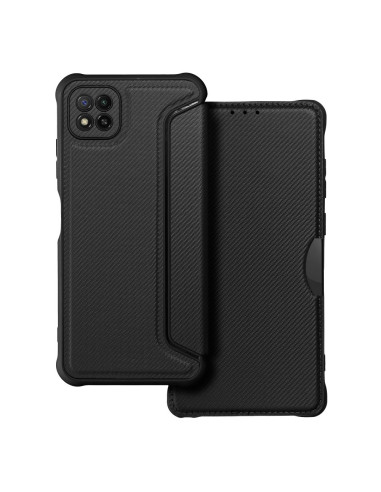 Etui RAZOR Book pour SAMSUNG A22 5G noir