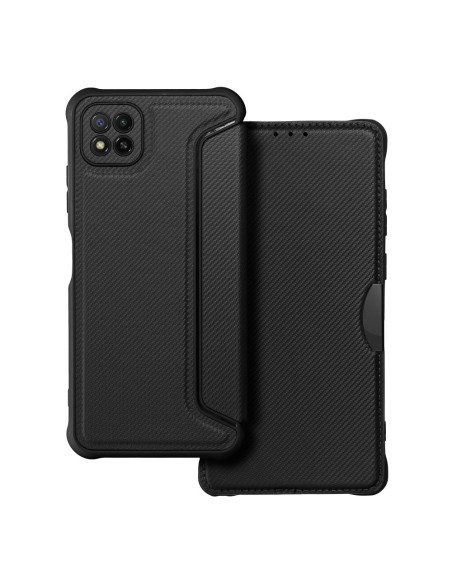 Etui RAZOR Book pour SAMSUNG A22 5G noir