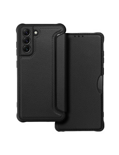 Etui RAZOR Book pour SAMSUNG S21 FE noir