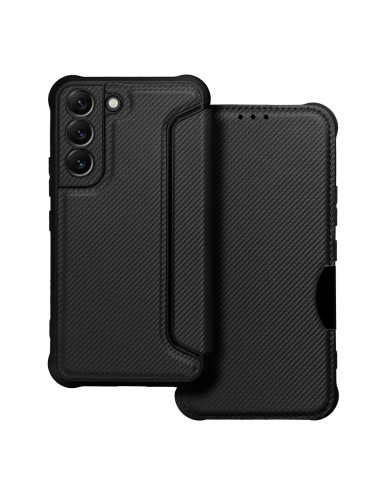 Etui RAZOR Book pour SAMSUNG S22 noir