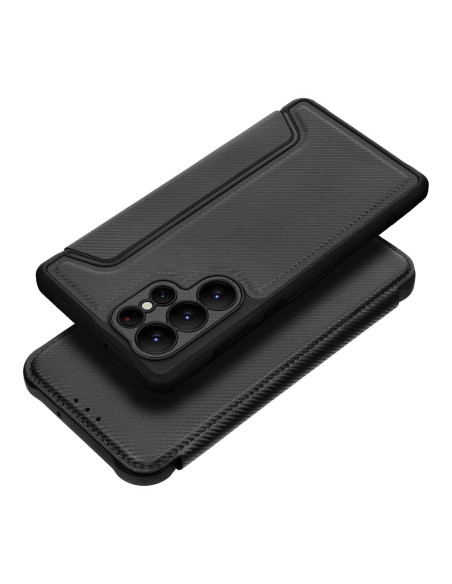 Etui RAZOR Book pour SAMSUNG S22 Ultra noir