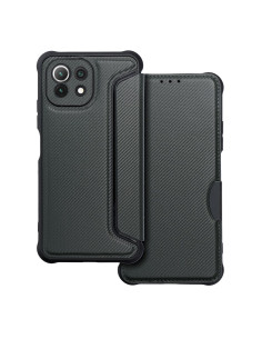 Etui RAZOR Book pour Xiaomi Mi 11 Lite 5G / Mi 11 Lite LTE ( 4G ) / Mi 11 Lite NE noir