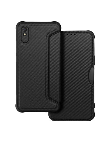 Etui RAZOR Book pour Xiaomi Redmi 9AT / Redmi 9A noir