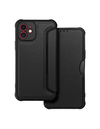 Etui RAZOR Book pour iPhone 12 noir